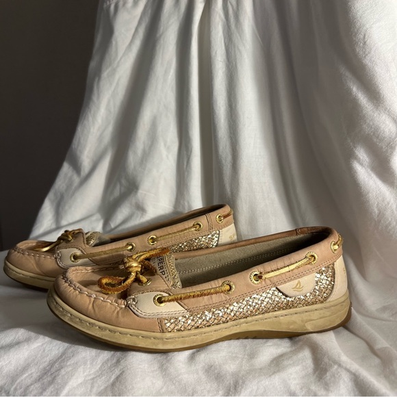 Sperry Women's Beige Boat Shoes - Picture 2 of 2